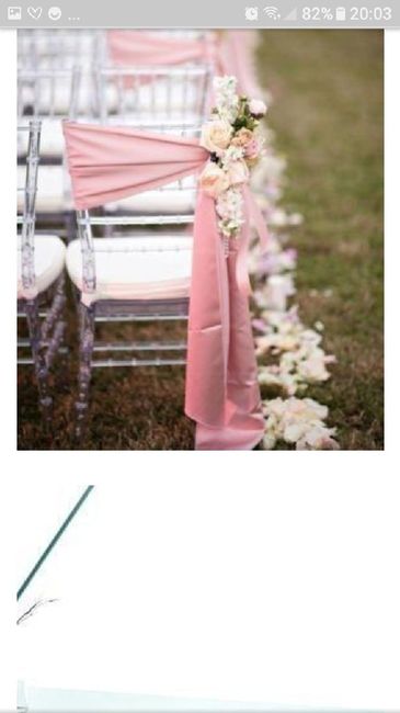 Décorer chaise avec tulle 4