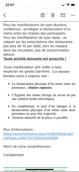 Restriction prefecture 2