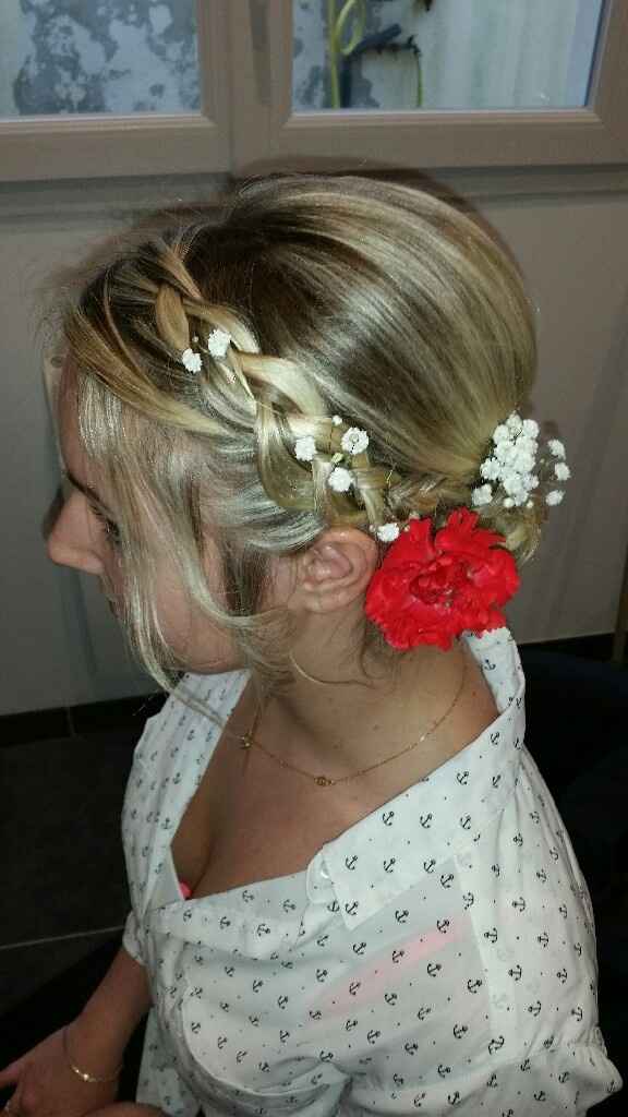 Essaie chignon lendemain - 1