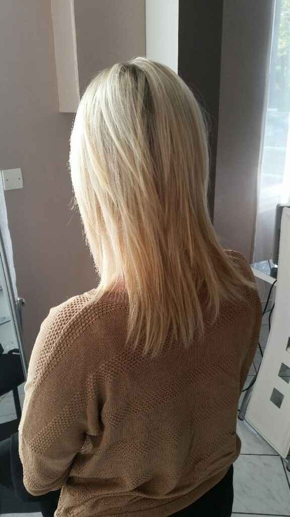 Essaie chignon jour j - 1