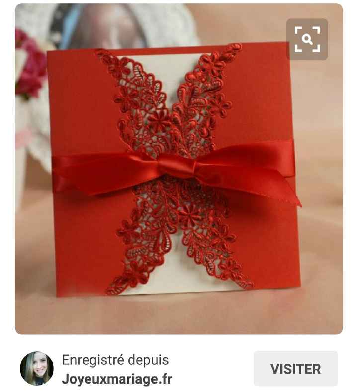 Thème du mariage en rouge et blanc - 2