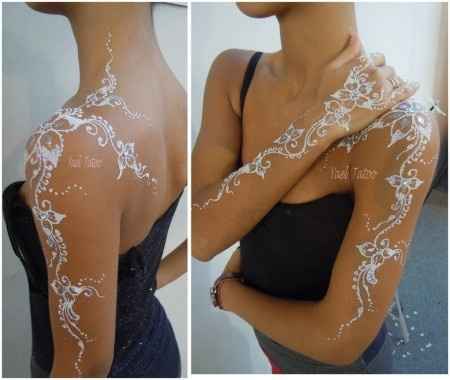 Tatouage poudre de diamant