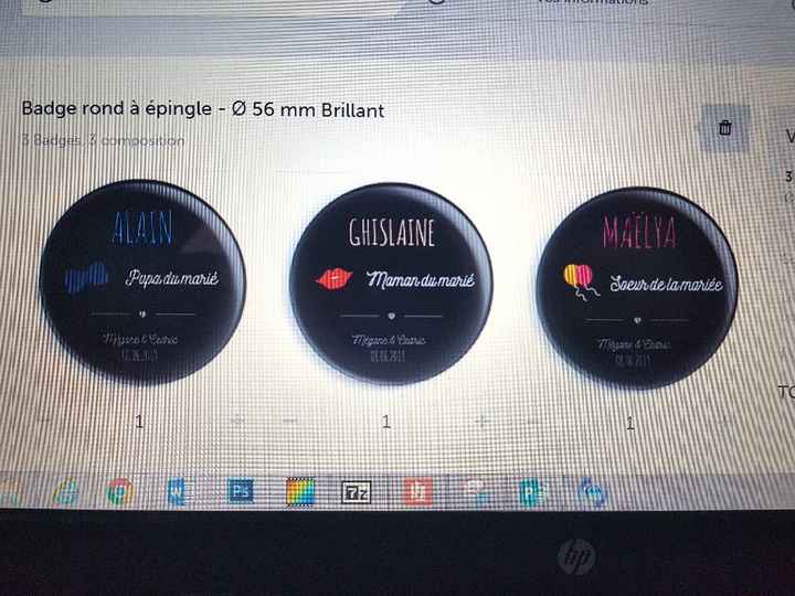 Badges personnalisés - 1