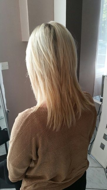 Essaie chignon jour j - 1