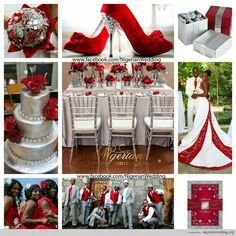 Thème du mariage en rouge et blanc - 6