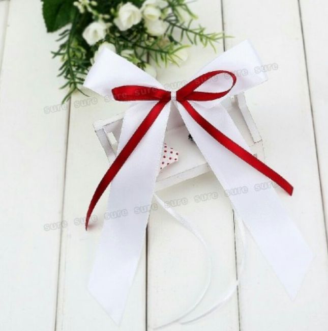 Thème du mariage en rouge et blanc - 12