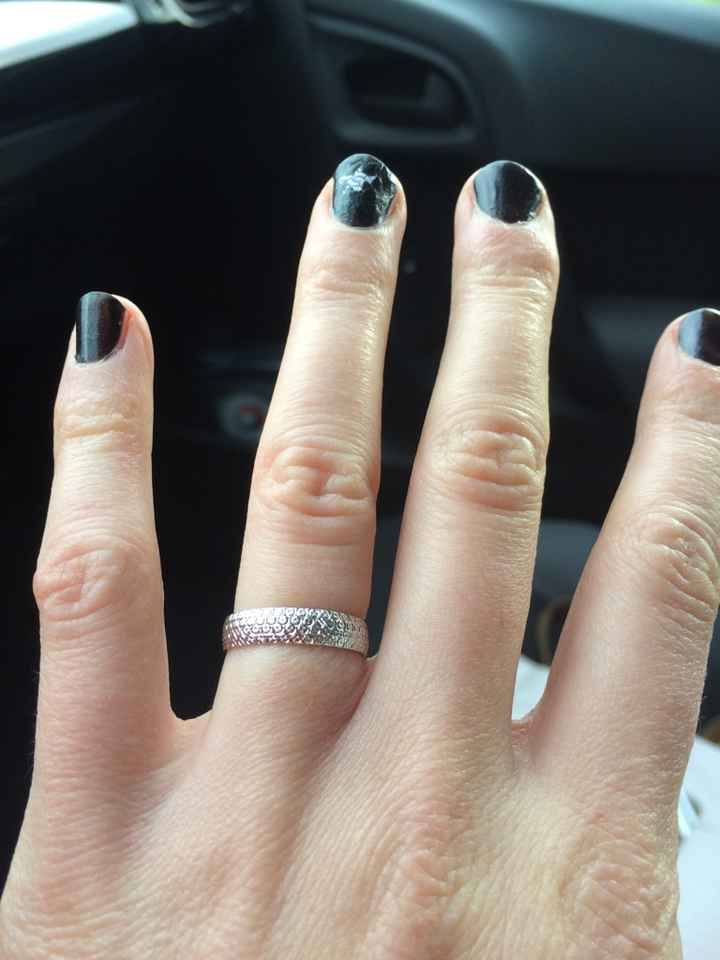 Nos alliances sont enfin là !!!! - 1