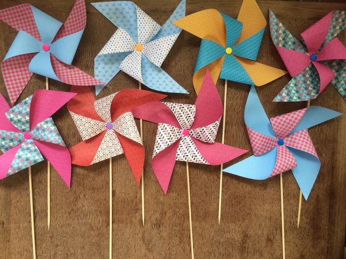 Décoration de mariage avec des origami - 1