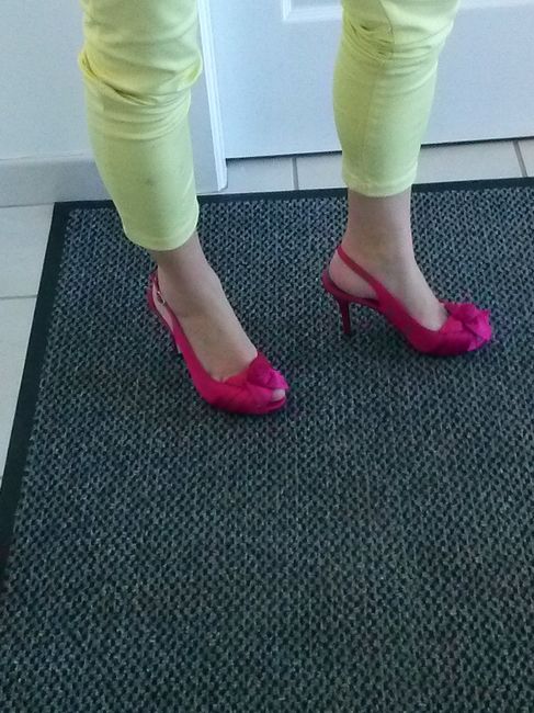 Chaussures rose Fushia! - 1