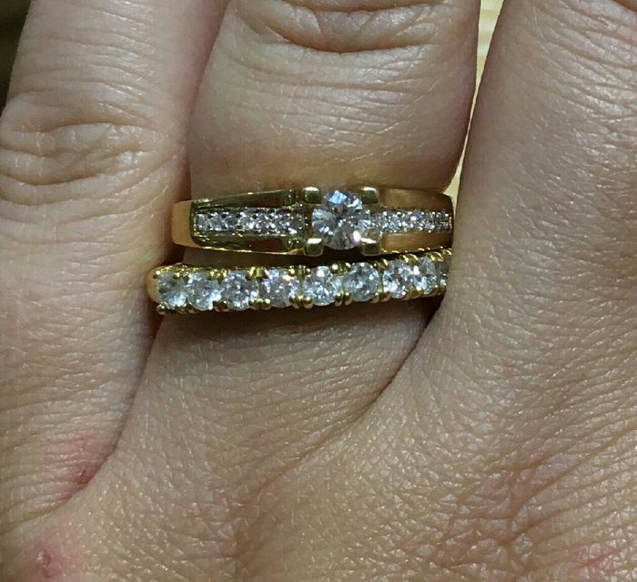 Avez-vous deux bagues : mariage & fiancailles ? - 1