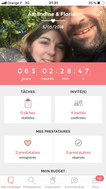 Où en sont vos compteurs Mariages.net ? - 1