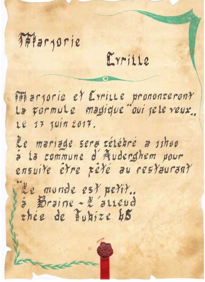 notre faire-part civil