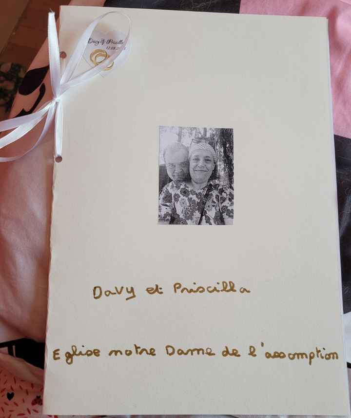 Livret de cérémonie religieuse - 1