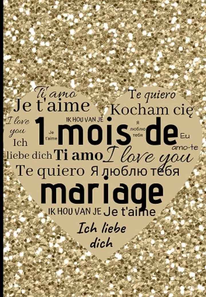 Noce de paillettes - 1