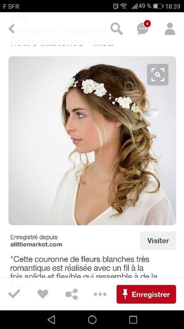 Hésitation sur ma coiffure pour le jour j. - 1