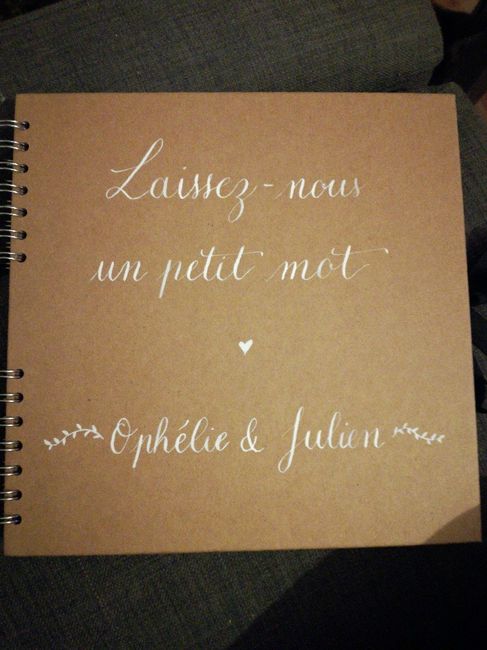  Livre d'or - 1