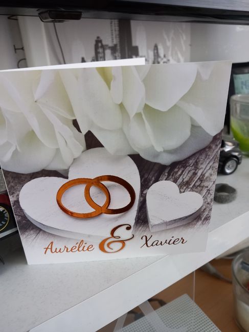 Ton faire-part contient combien de cartons ? 1