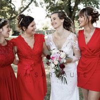 Demoiselles d'honneur en bleu ou en rouge ? - 1