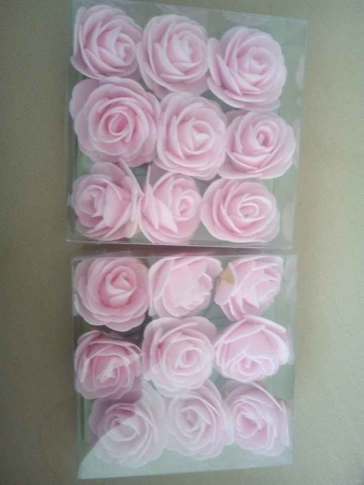 roses en mousse