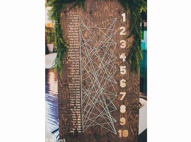 Plan de table original et ludique