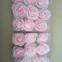 roses en mousse