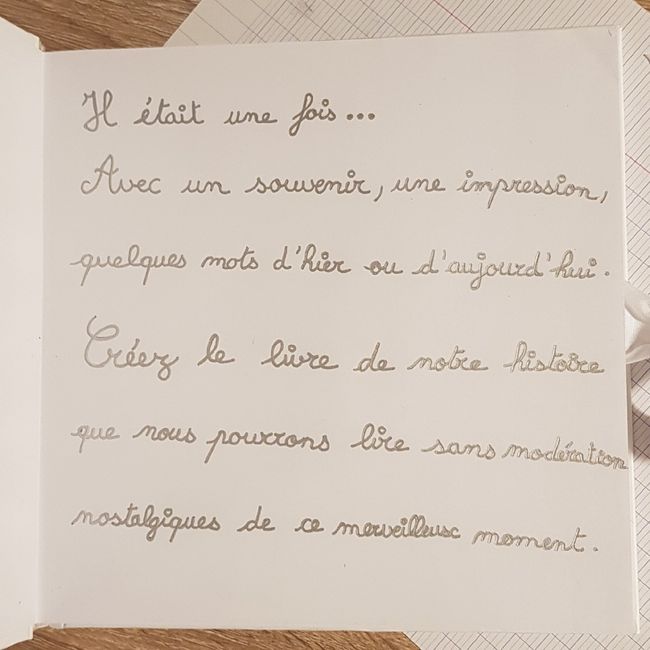 Livre d'or - 2