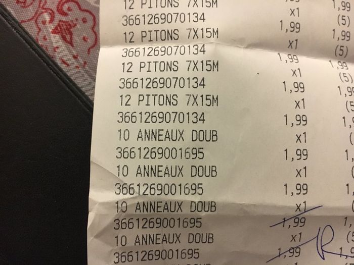 Baton de ruban comment ? - 1