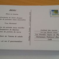 Notre menu
