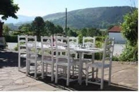 terrasse iguzkian vue montagne