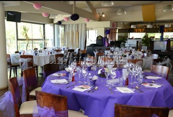 table honneur violet