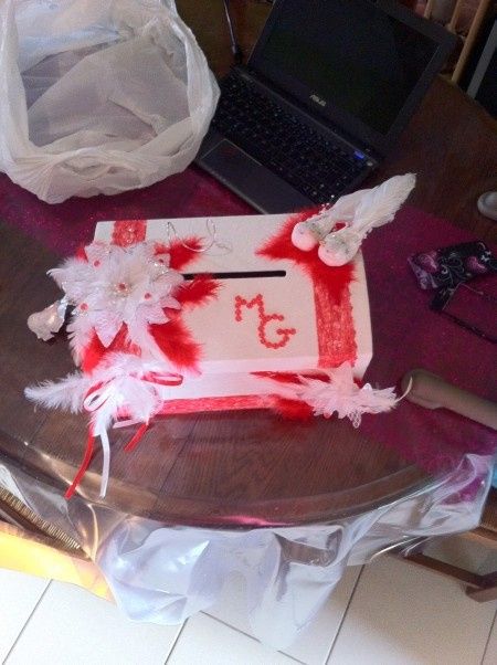 voila le cadeau que ma soeur a créer pour moi