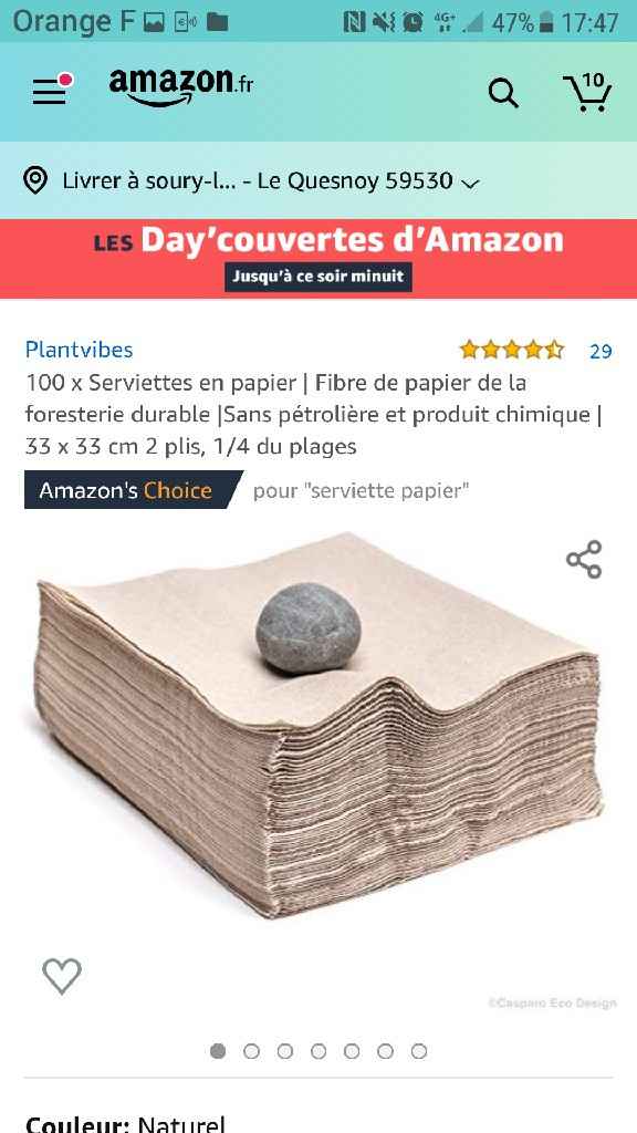 Essai déco table thème champêtre - 1