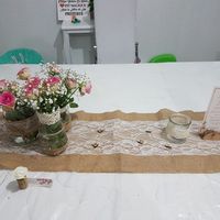 Essai déco table thème champêtre - 1
