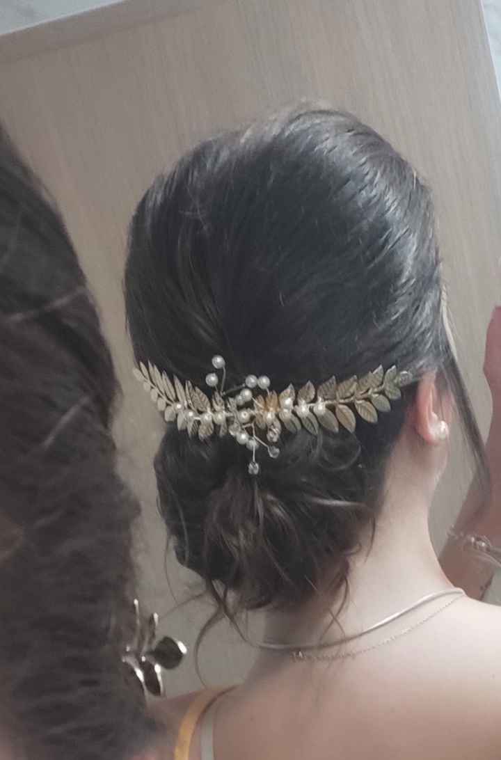 Indécise coiffure mariée... - 1