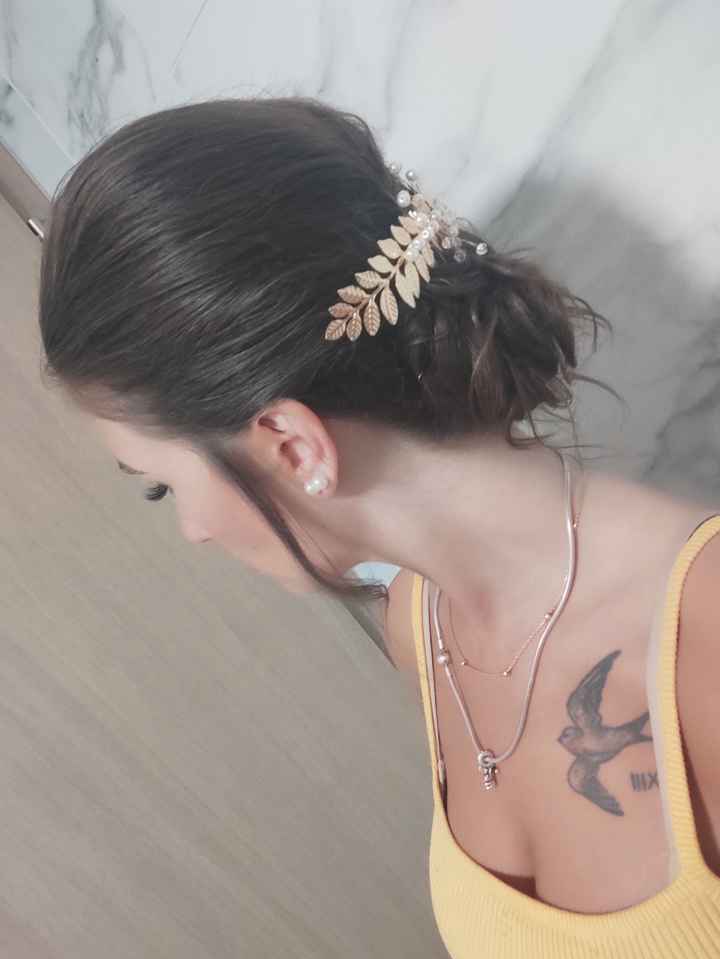 Indécise coiffure mariée... - 2