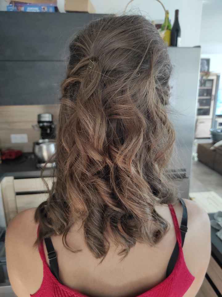 Indécise coiffure mariée... - 3