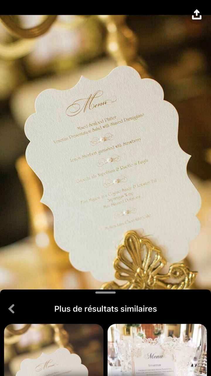 Style de menus - 1