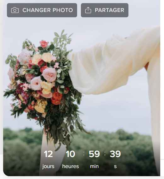 Capture depuis l'application mobile ton compte à rebours et partage-le ⏳😍 - 1