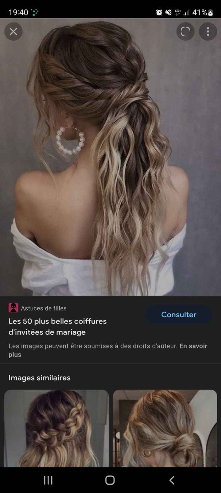 Inspirations coiffure cheveux long 😉 - 1