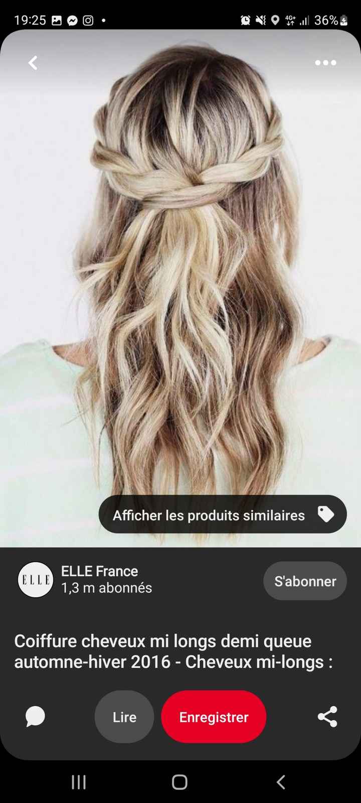 Inspirations coiffure cheveux long 😉 - 5
