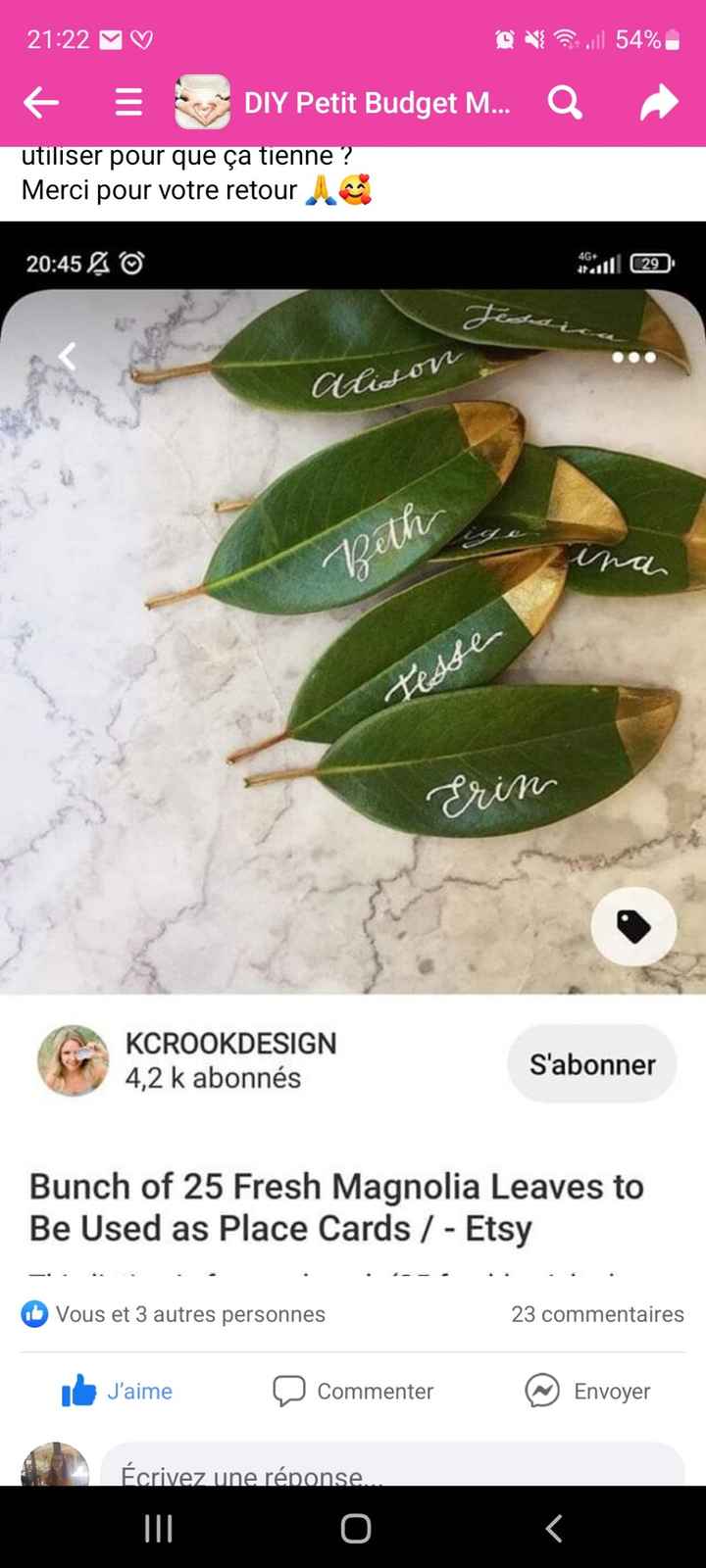 Recherches d'idées pour les marques places - 1