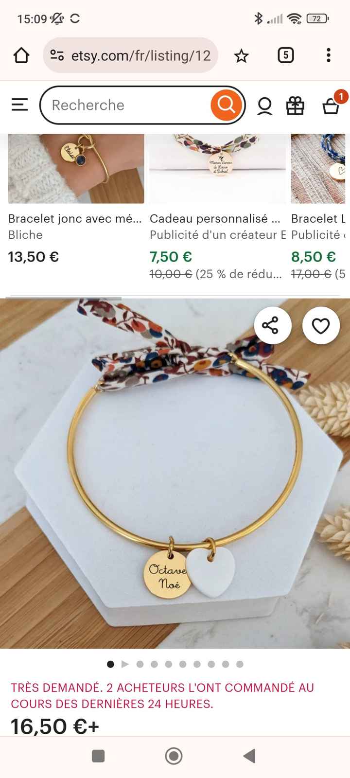 Cadeau témoins - 1