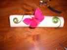 rond serviette papillon