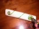 rond serviette papillon