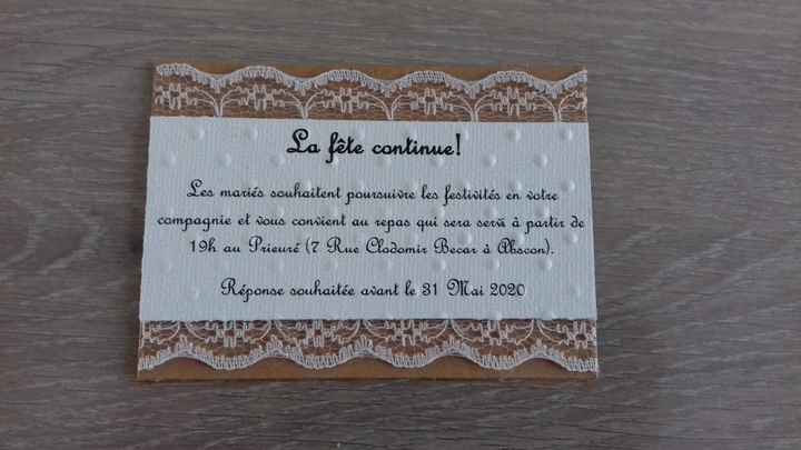 Date de reponse pour le vin d'honneur? - 2