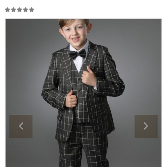 Tenue des enfants des mariés 2