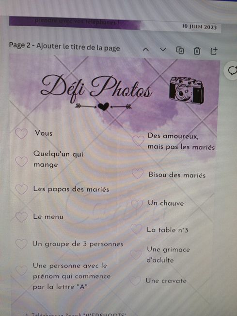 Défi photo pour adolescents 8