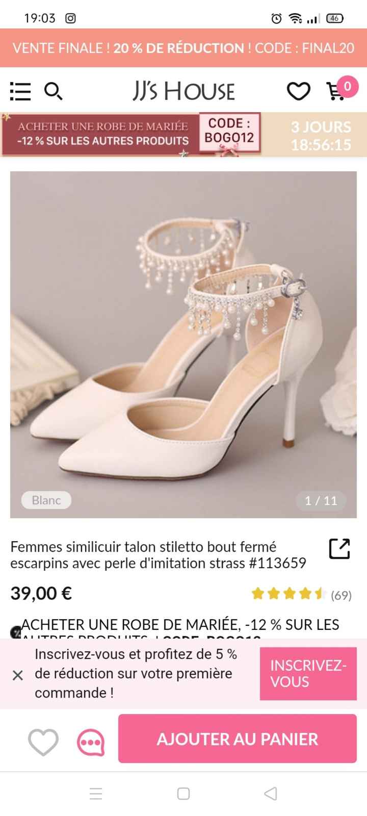 Chaussures de la mariée - 1