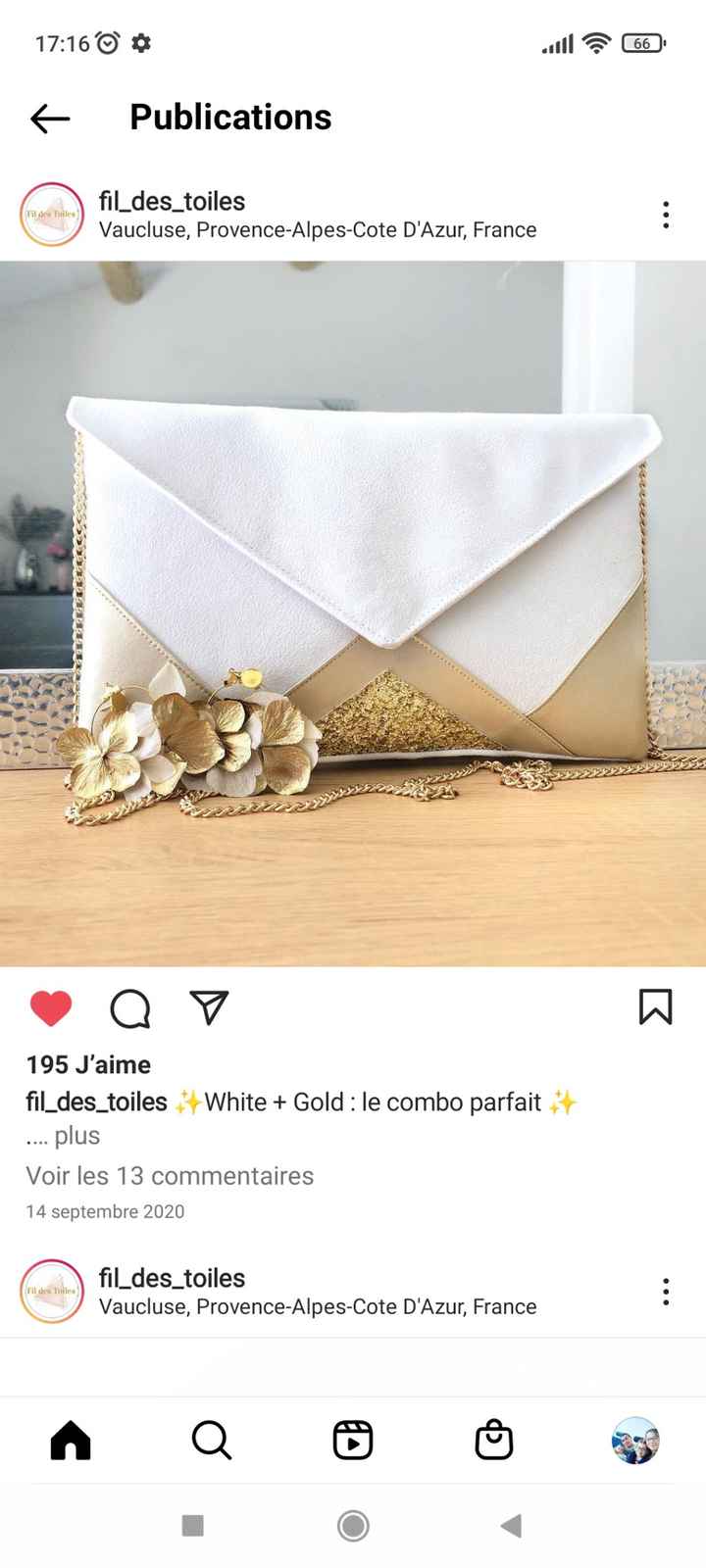 Sac à main de la mariée - 1