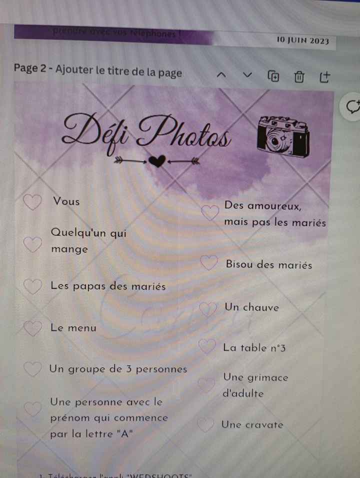 Défi photo pour adolescents - 2